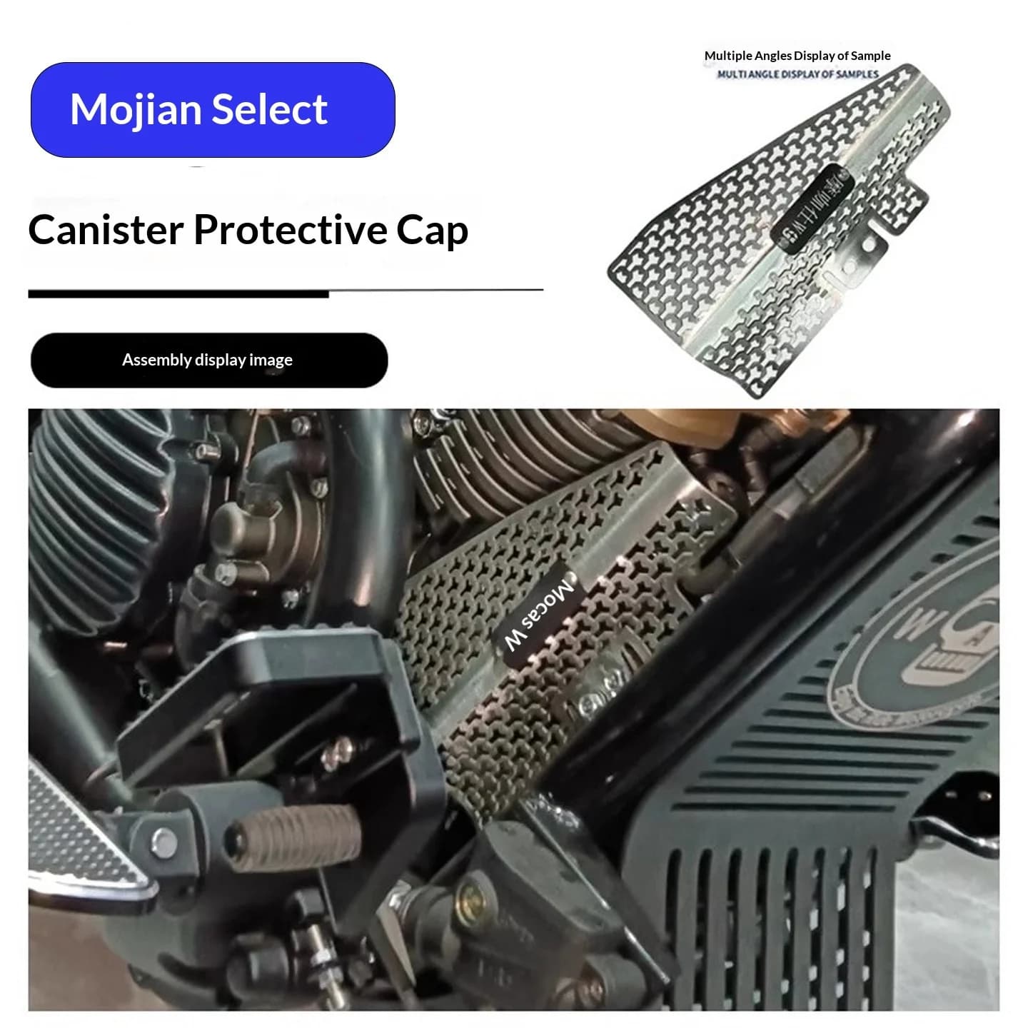 【Premium】 Accessoires de modification tout-en-un pour Napoleon 250 : échappement, protection anti-br