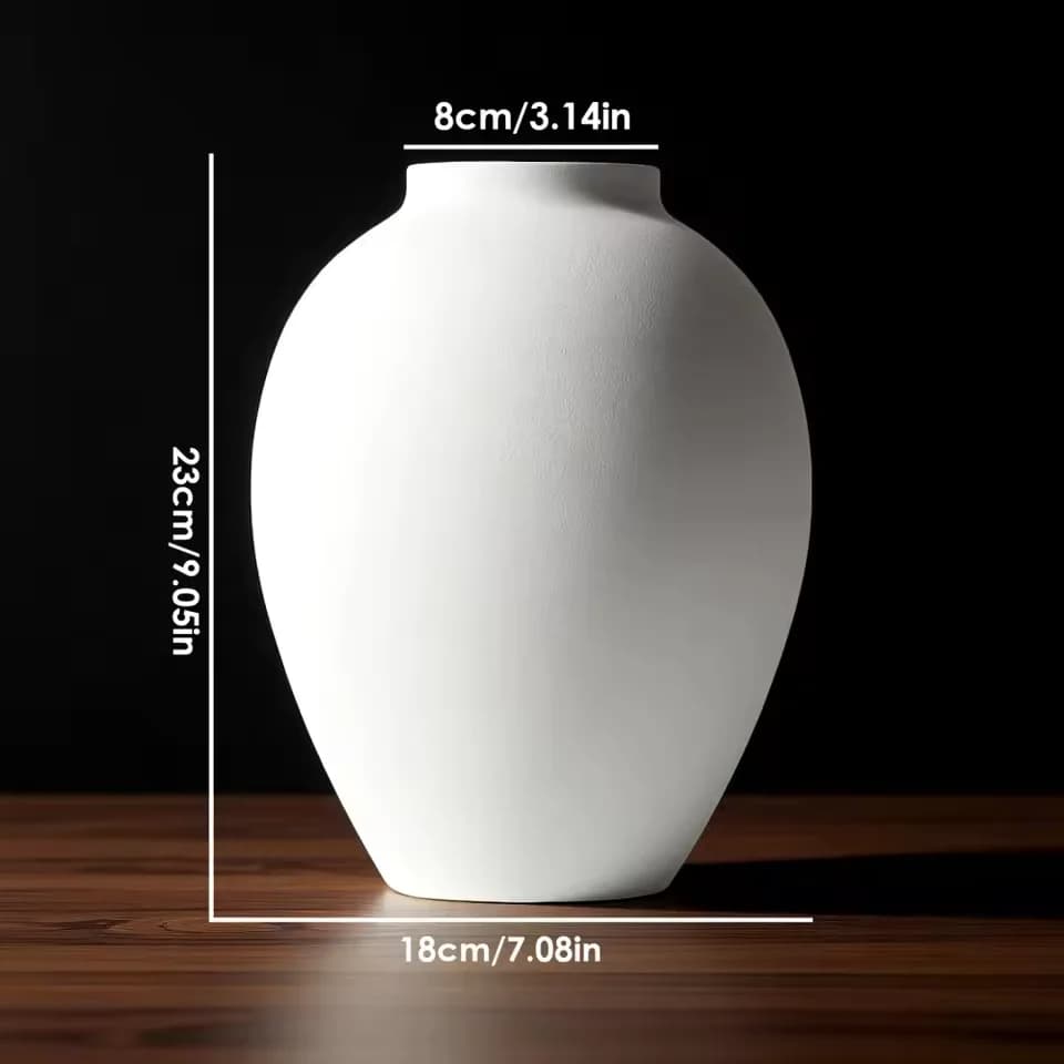 Vase en métal de style Wabi-Sabi moderne pour l'arrangement floral, décoration de salle à manger, sa