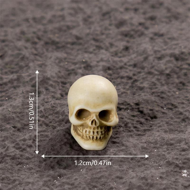 Modules d'Horreur Créatifs pour Halloween, Cercueil Squelette, Micro Ornements de Paysage, Accessoir