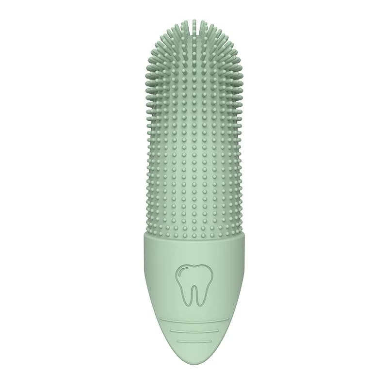 Brosse à dents en silicone de qualité alimentaire pour chiens et chats, 360 ° Books, soins dentaires