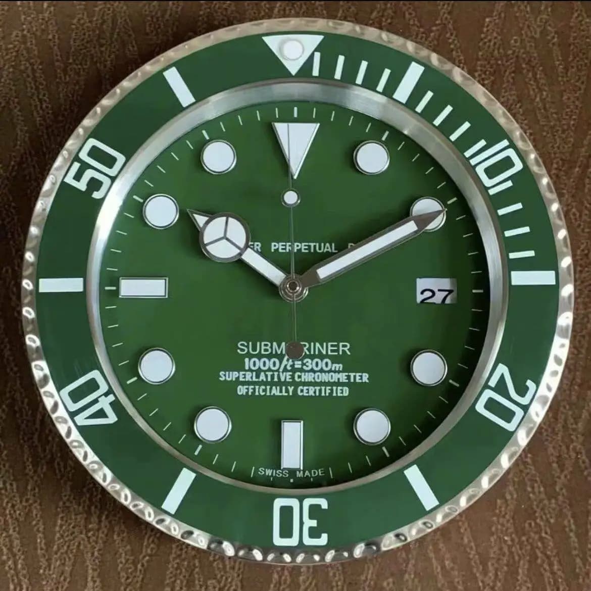 Horloges murales au design rond, mode, luxe, élégantes, nordiques, horloge murale numérique pour cha