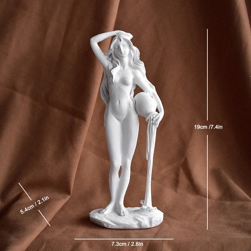 Vilead – Statue de déesse de la mythologie grecque, étagères murales, accessoires de décoration pour