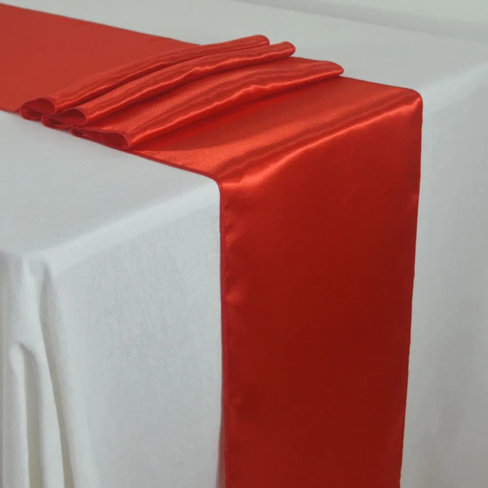 Chemins de table en satin 30x275cm pour mariage, fête, Nouvel An, décoration de table moderne, or/bl