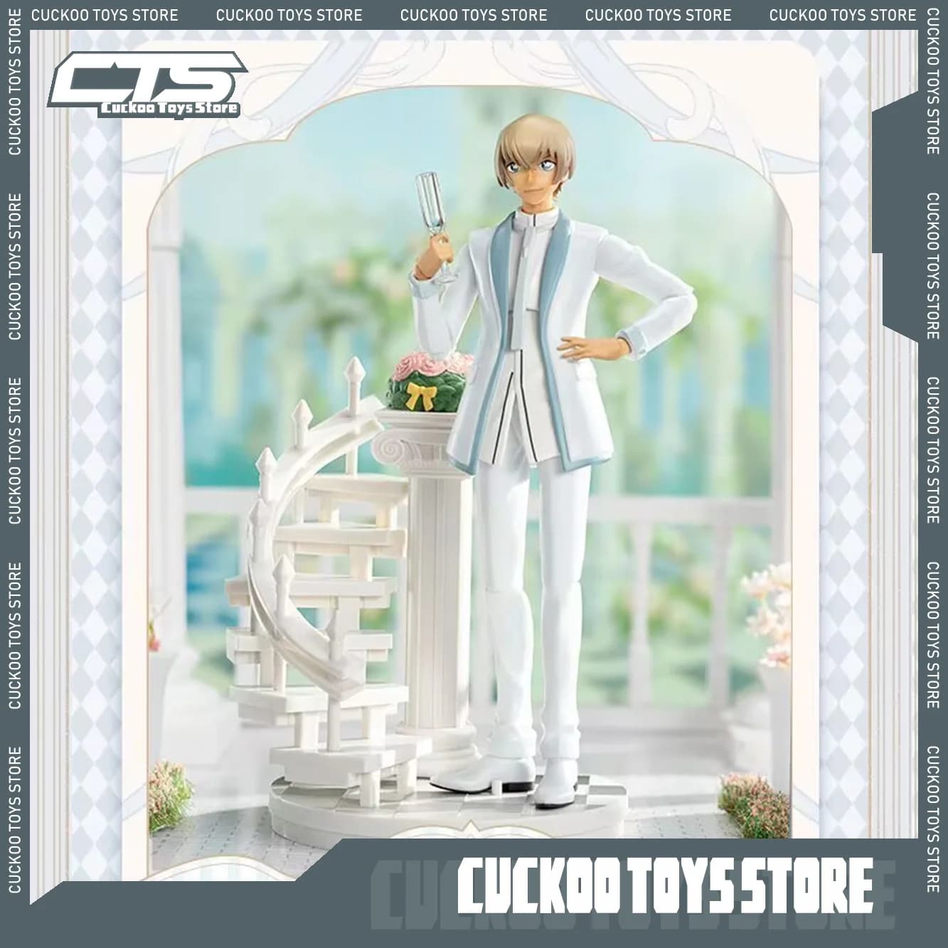 Nouvelle figurine de détective Conan Blokees, figurine d'action Furuya Rei, assemblage, modèle Moore