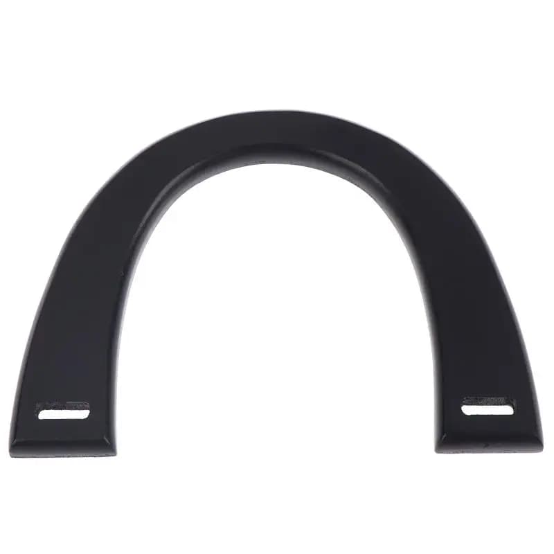 1 pièce Poignée de sac en bois en forme de U, décorative, classique, pour DIY, accessoire de remplac