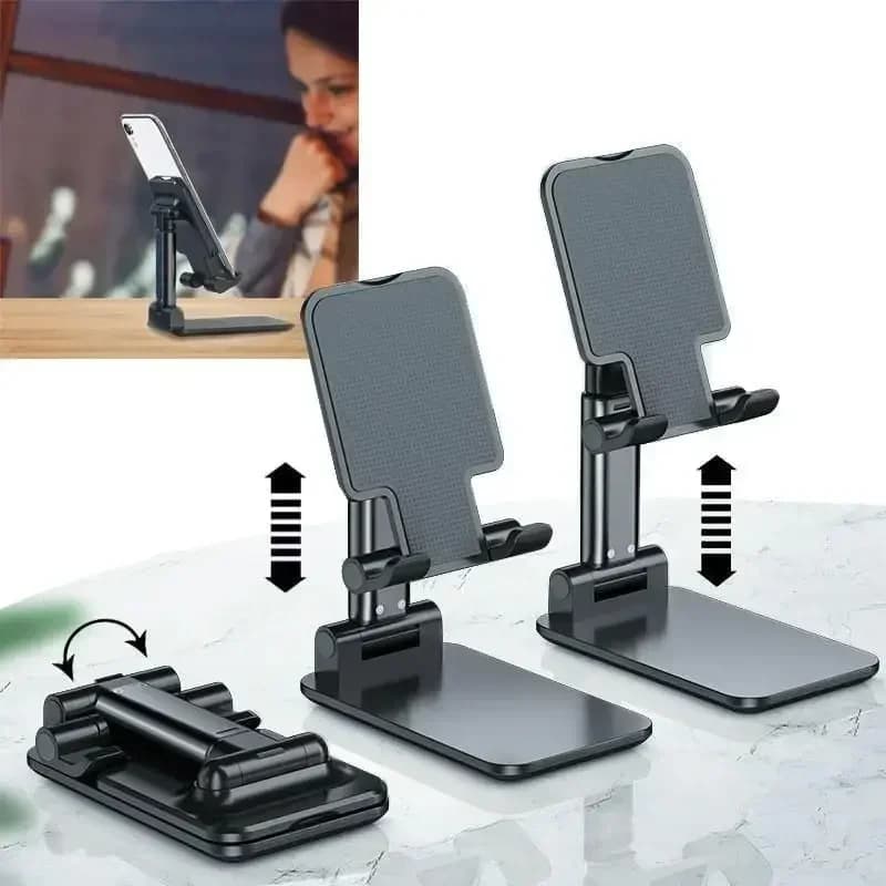 Support de téléphone télescopique portable pliable, accessoires de téléphone