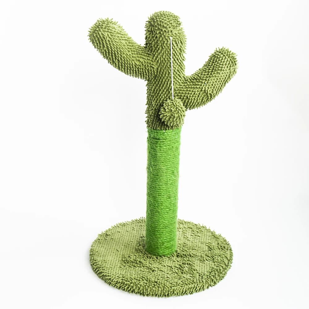 Jouet d'arbre pour chat, Cactus mignon, avec boule à gratter, pour chaton, champignon d'escalade, me