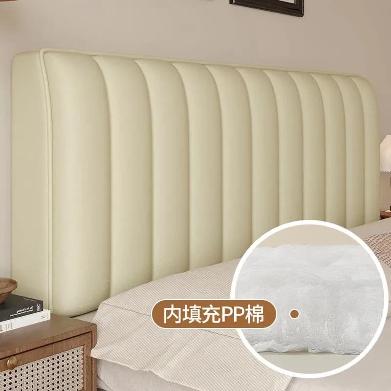 Housse de tête de lit épaisse en cuir, nouveau Style, sensation haut de gamme, confortable et Durabl