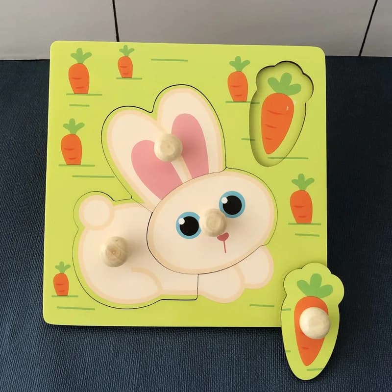 Jouets en bois Montessori pour bébés de 1, 2 ou 3 ans, cadeau pour garçon et fille, jeux de développ