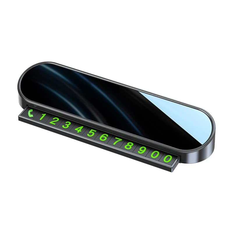 Accessoire automobile : carte numérique caché pour la gestion temporaire du stationnement automobile