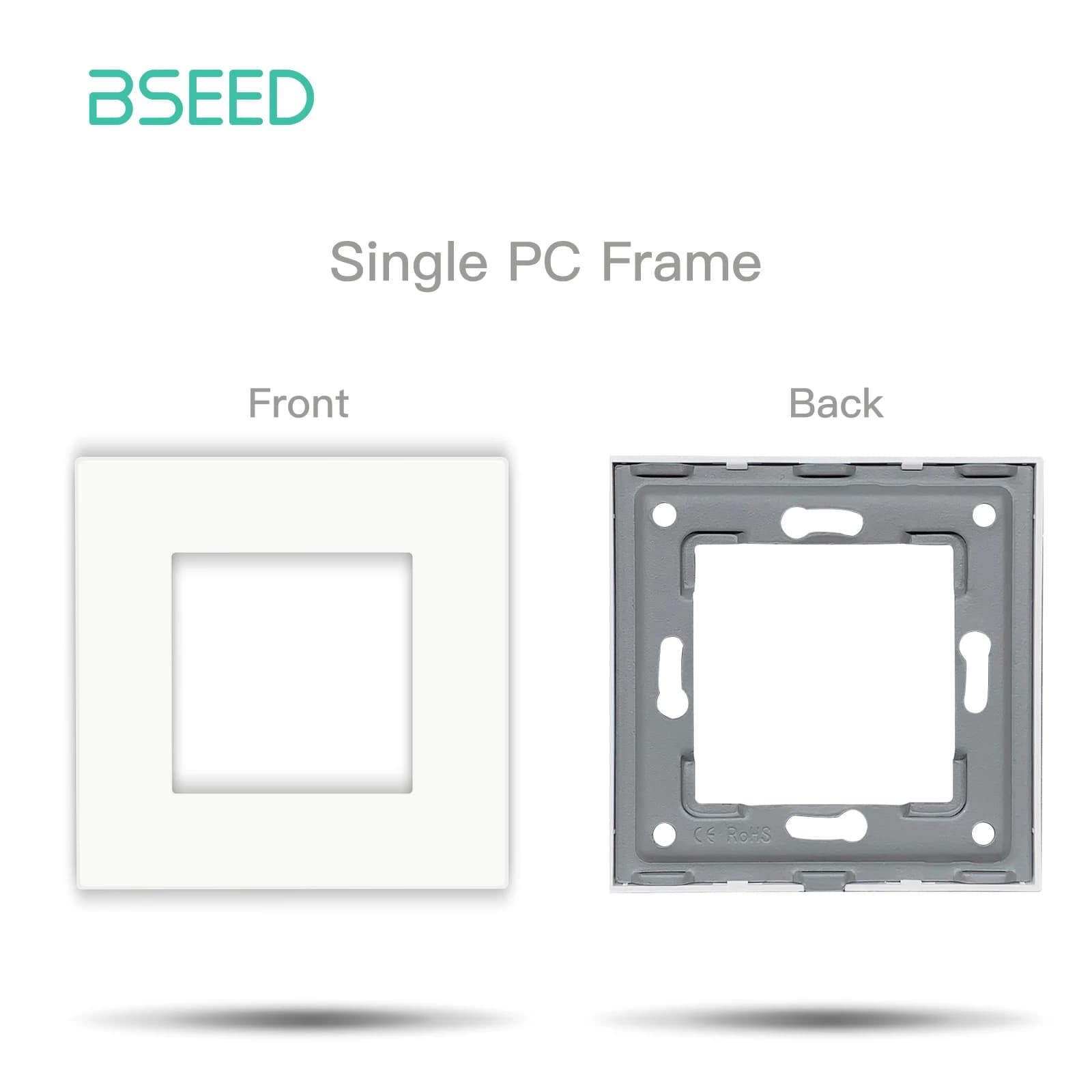  BSEED – panneau mural en plastique Standard ue, cadre PC avec plaque métallique 86/157/228/299mm,