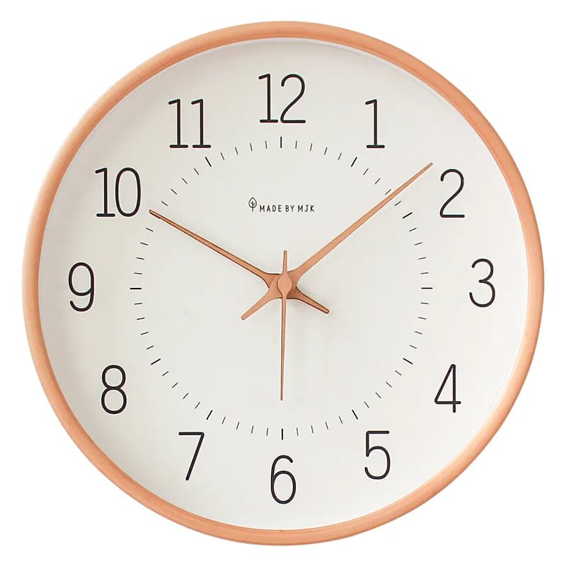 Salon moderne horloge murale en bois chambre maison décoration murale articles horloge horloges à Qu