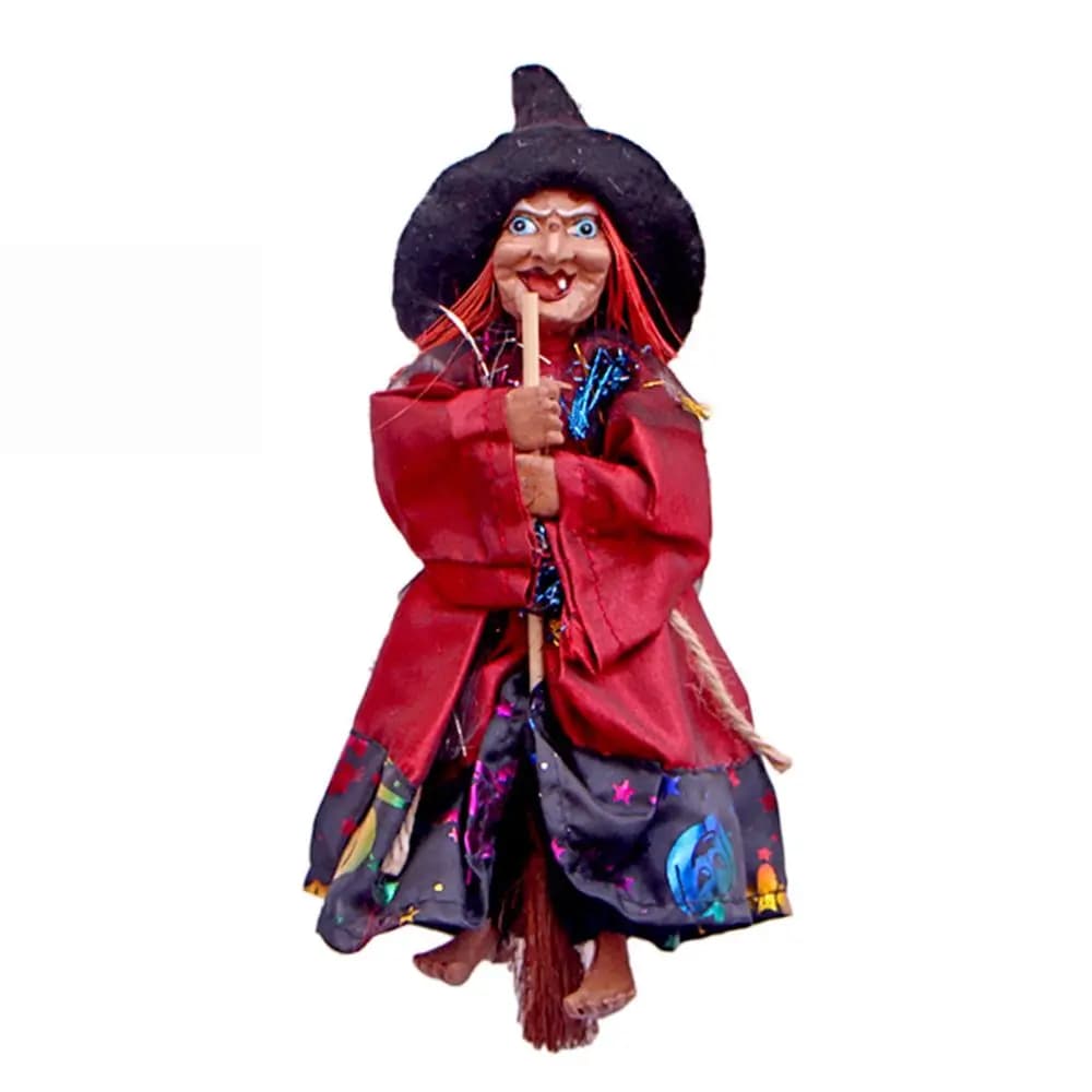 Figurine de Sorcière du Festival des Fantômes d'Halloween, Pendentif d'Ornements pour ix, Accessoire