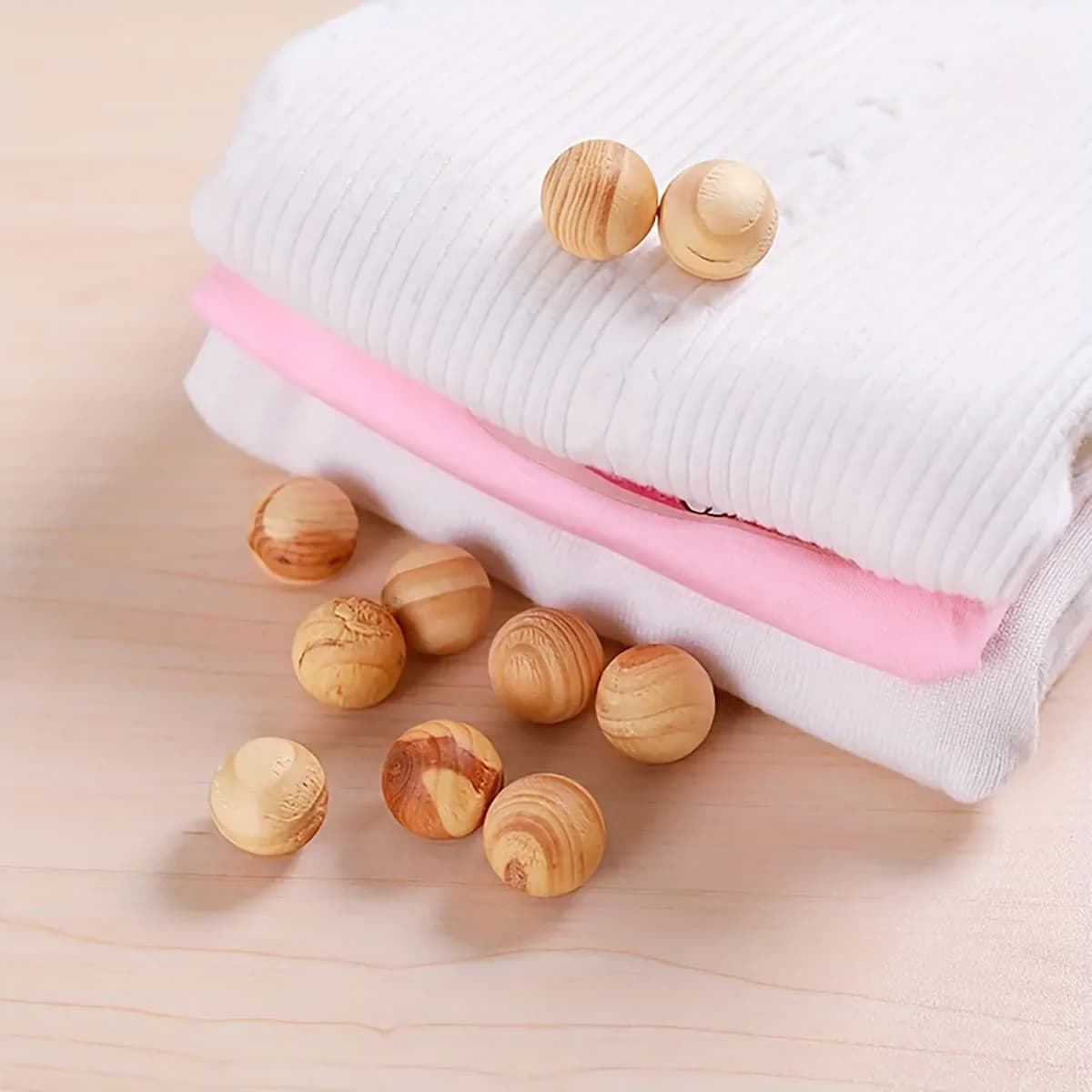 Boule de camphre naturelle parfumée, lutte contre les insectes, répulsif anti-mites pour garde-robe,