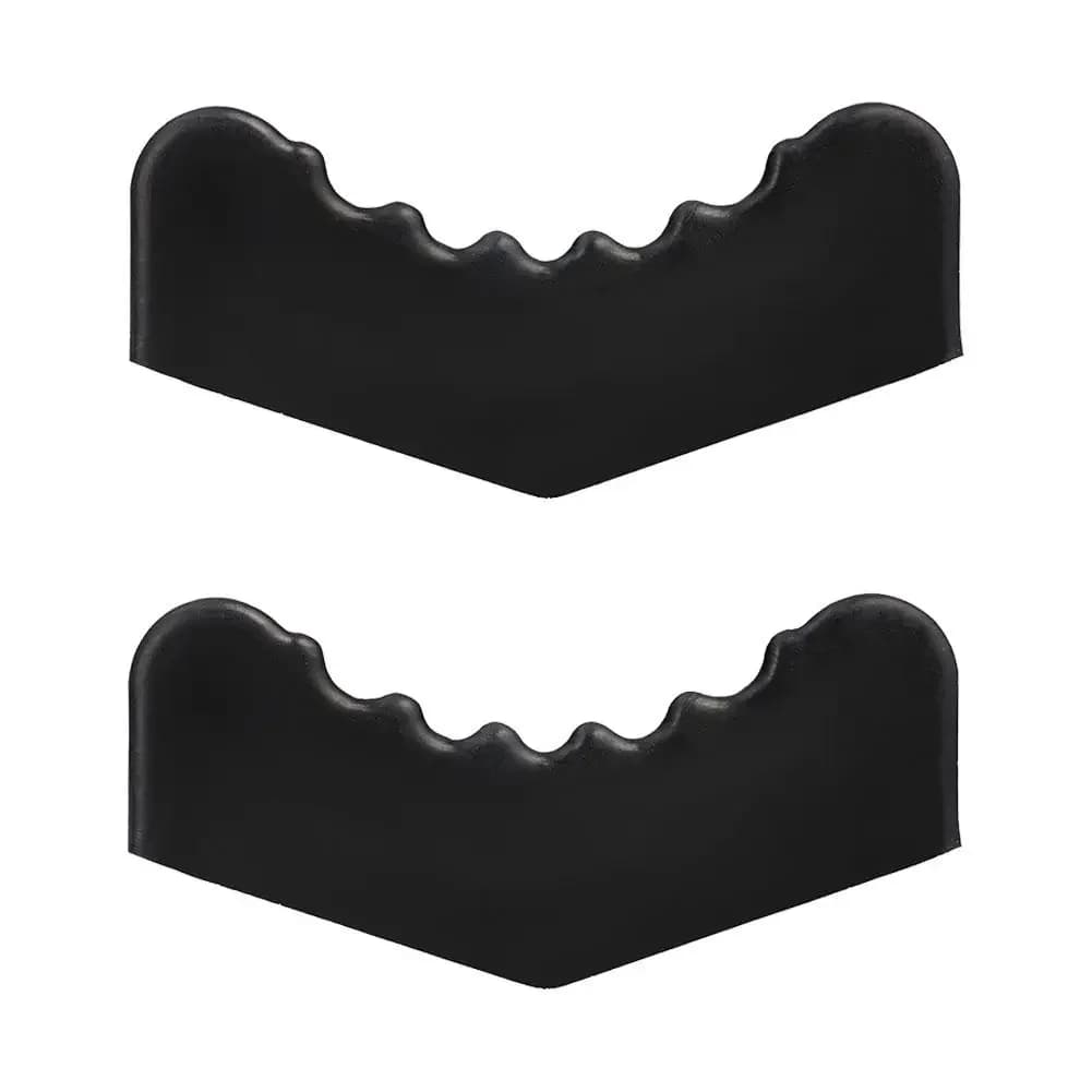 2 pièces Patins de protection en caoutchouc pour cric à fente de voiture, adaptateurs de sol, patins