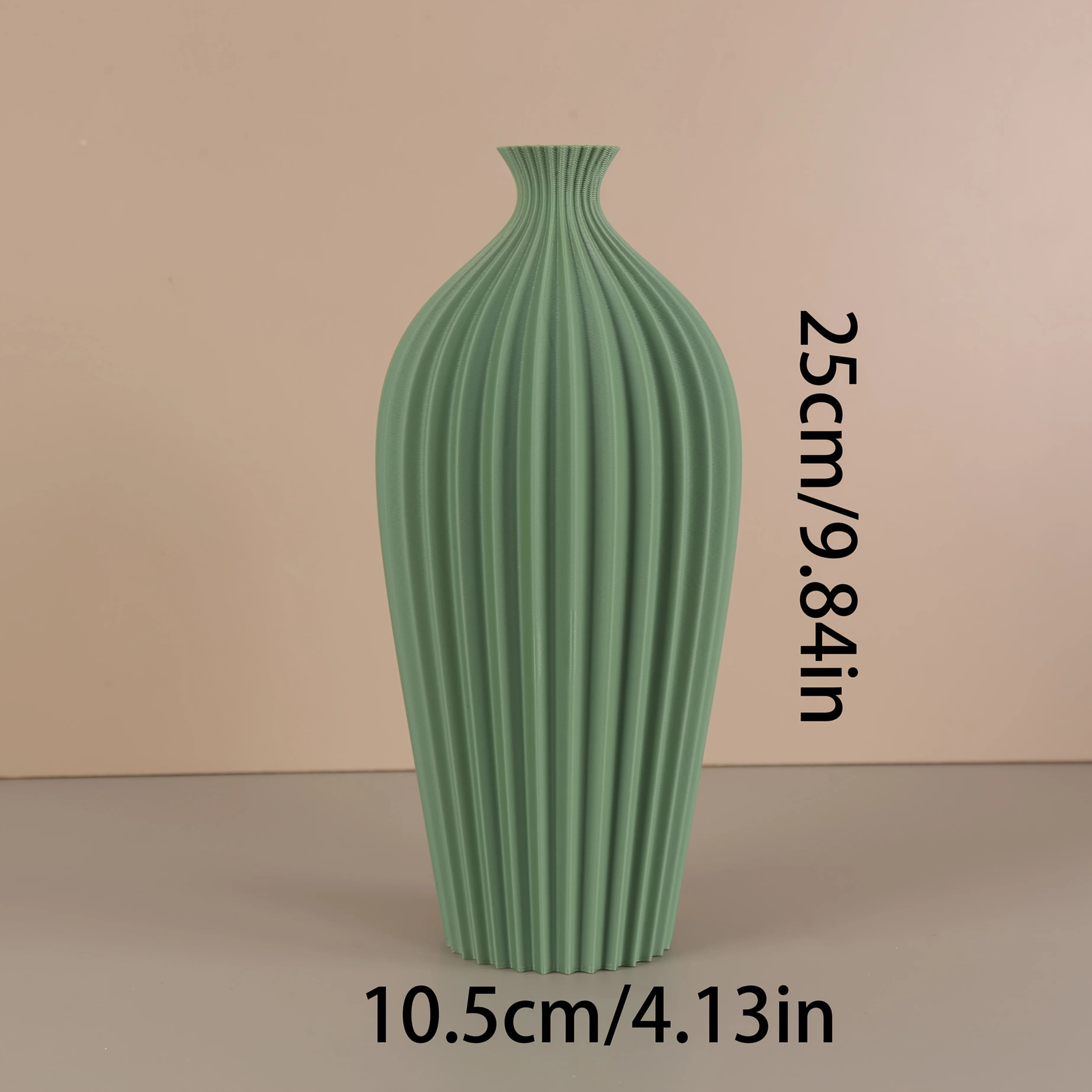 Ornement de Vase d'art à rayures verticales transfrontalières, décoration de maison minimaliste mode