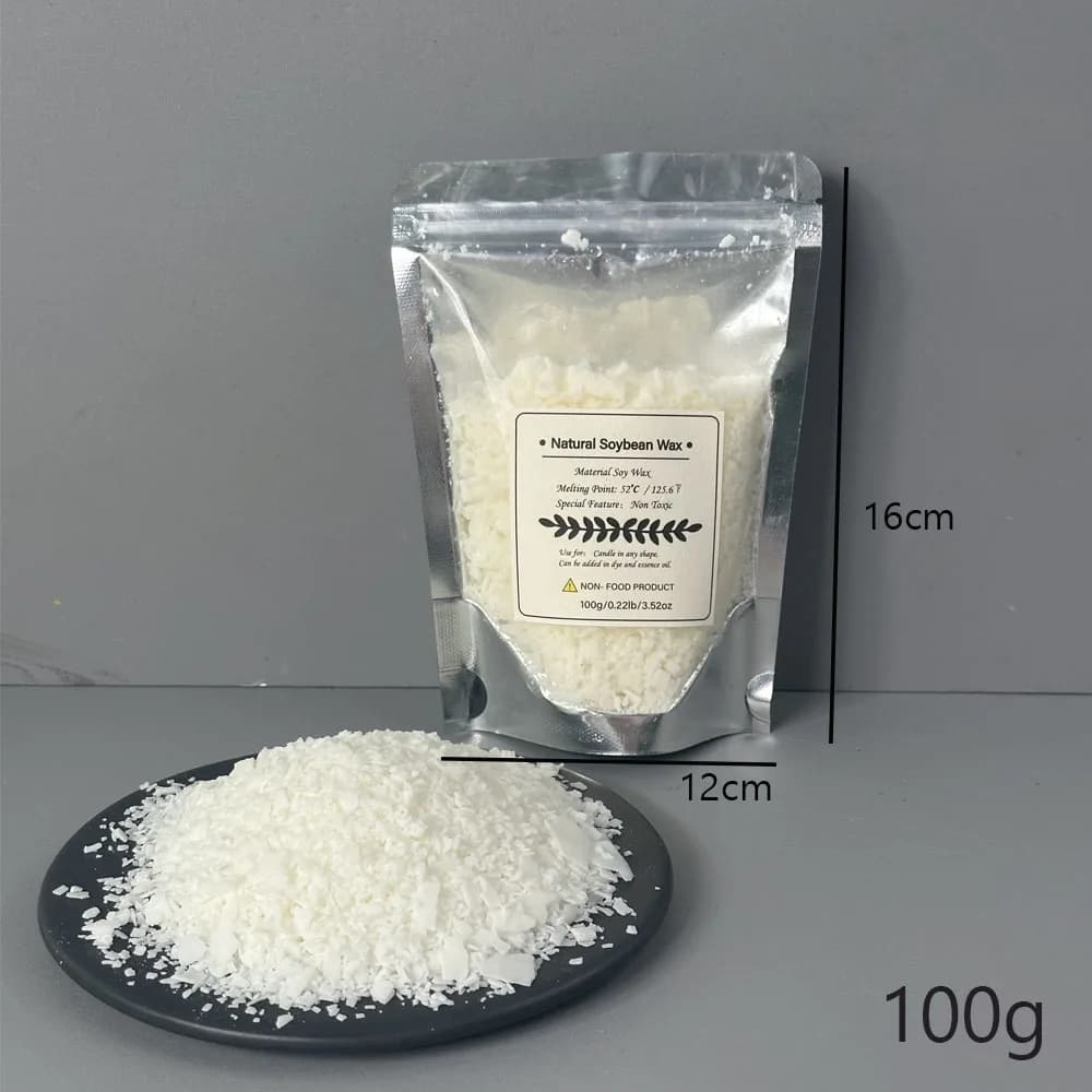 Bougie parfumée granulaire en cire de soja naturelle, 1KG, 100% sans additifs pour bricolage, fourni