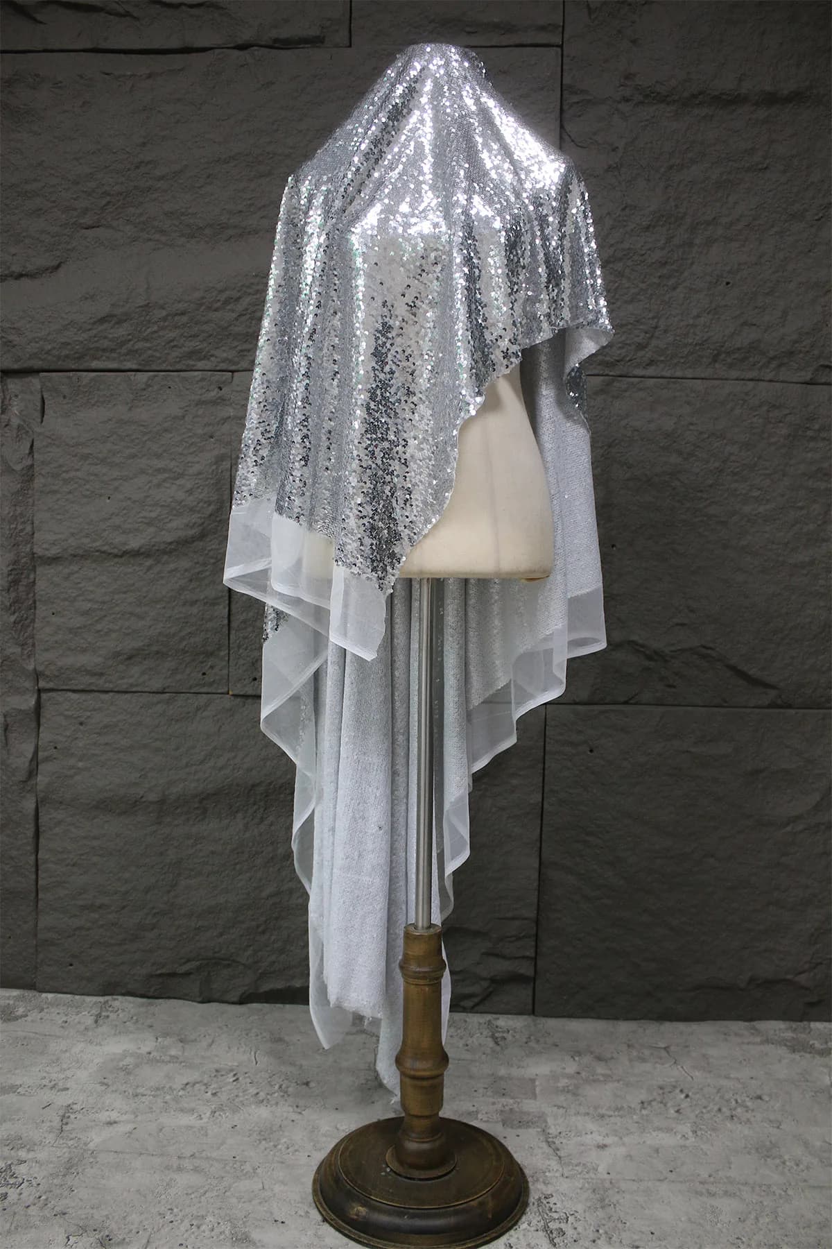 Tissu à paillettes pour décoration de fond de mariage, matériel de couture grillé, concepteur de vêt