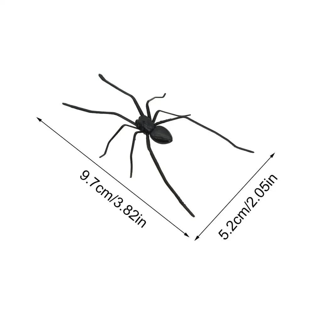 Aimants de réfrigérateur en forme d'araignée magnétique, décorations amusantes et effrayantes, fauss