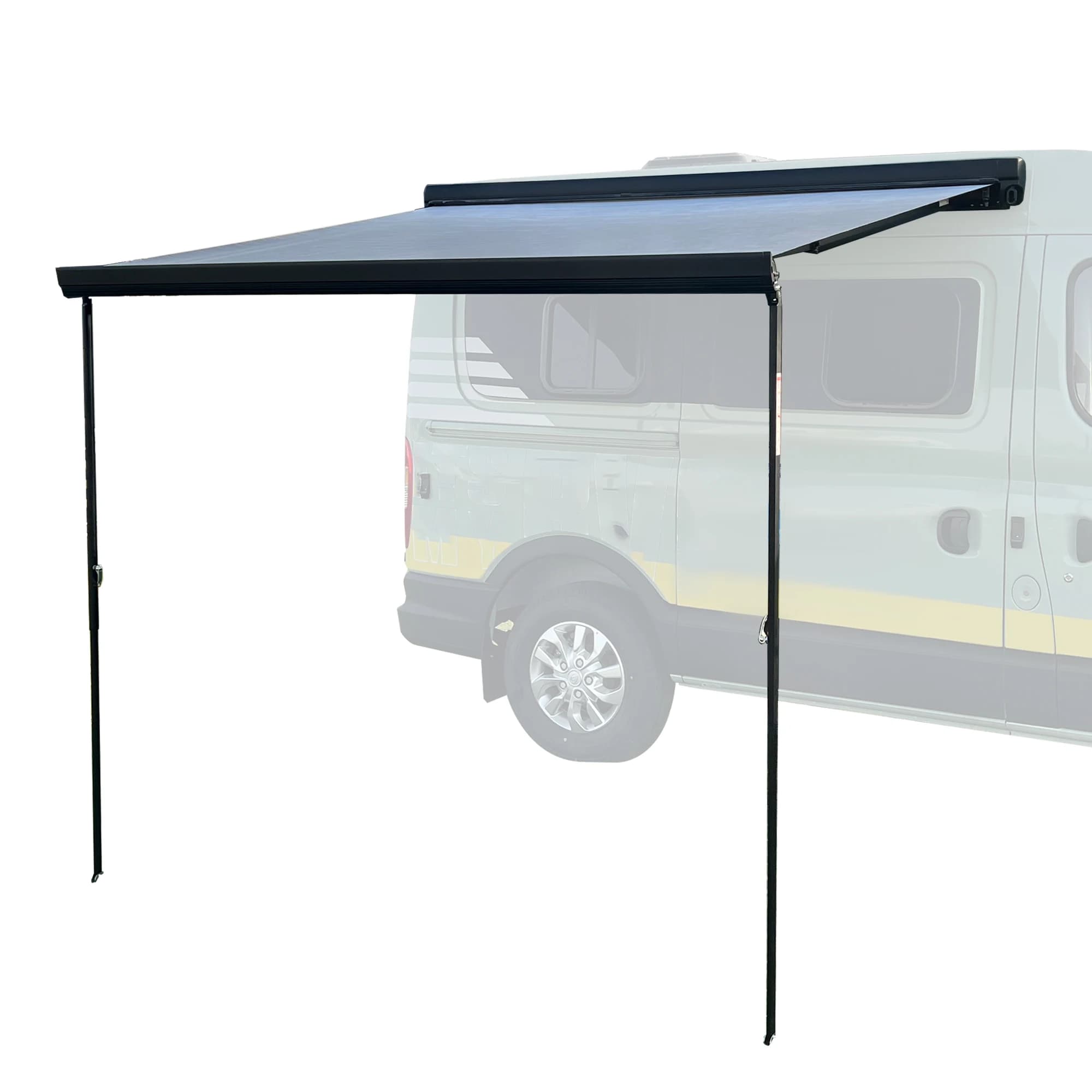 Auvent de camping-car W5500 RV, 2.5x2M, contrôle manuel/automatique, étanche, accessoire de véhicule