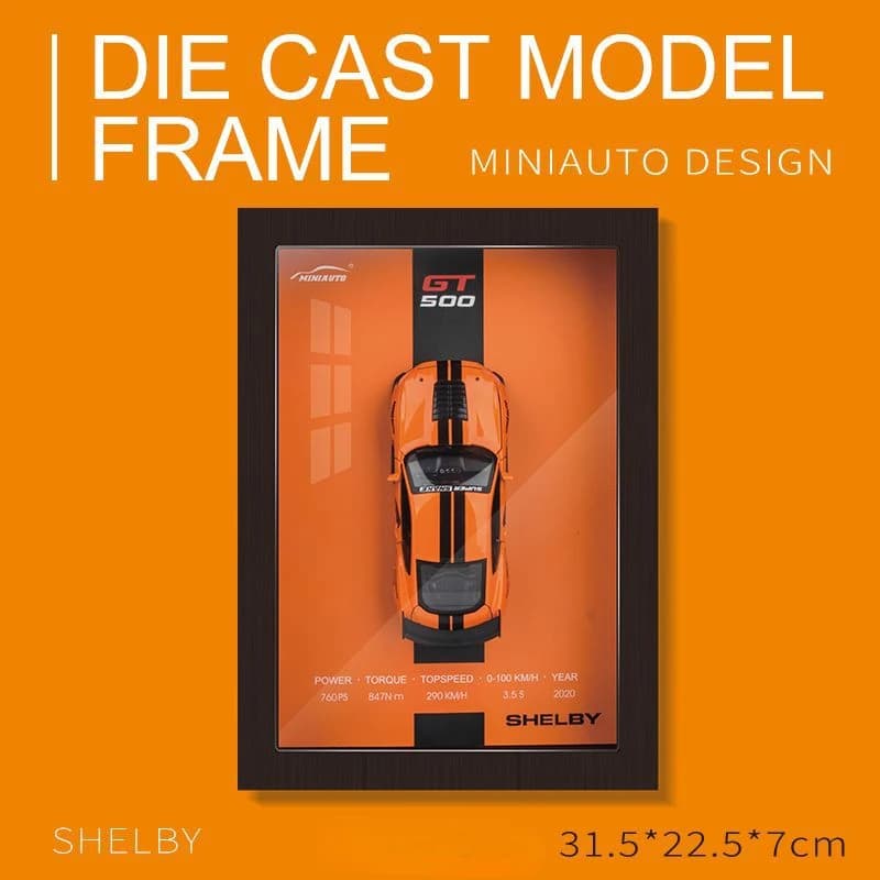 1:32 911 LP780-4 VEYRON Camaro AE86 Lykan cadre photo suspendu peinture alliage modèle de voiture 3D