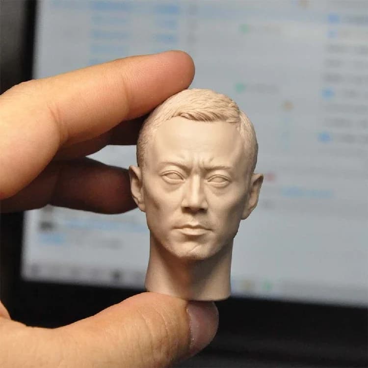 Tête d'acteur chinois sculptée Huang Bo Zhang Hanyu Xu Zheng Zhang Songwen, modèle de jeu pour figur