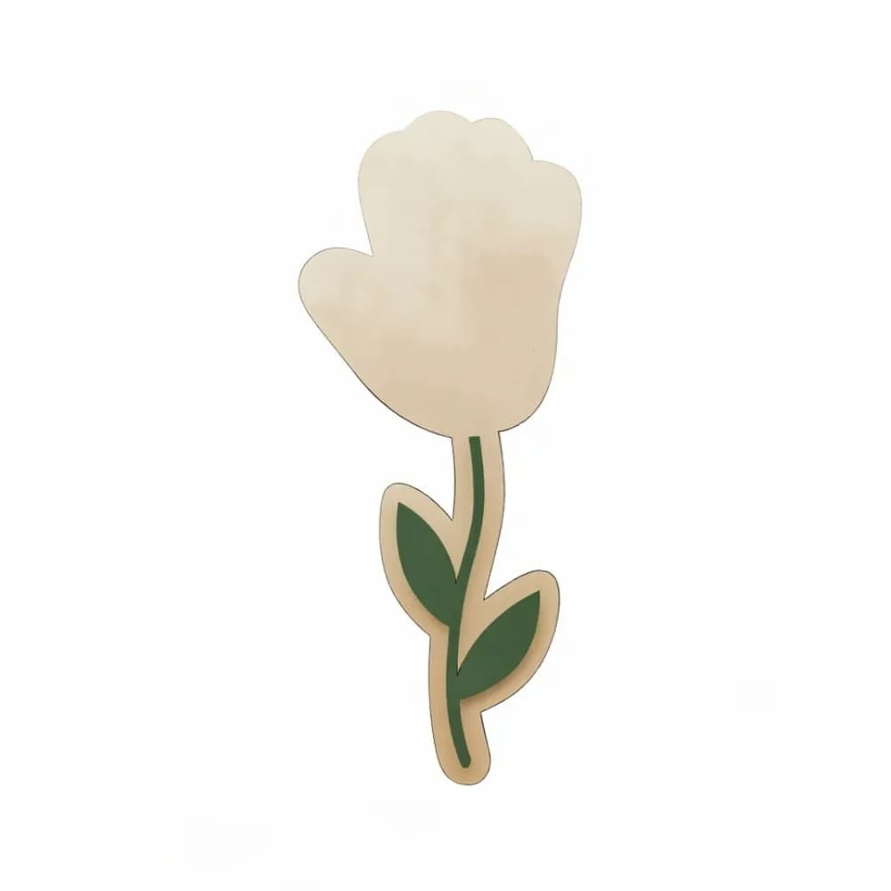 Plaque décorative peinte à la main pour la fête des mères, cadeaux pour maman, décoration de table f