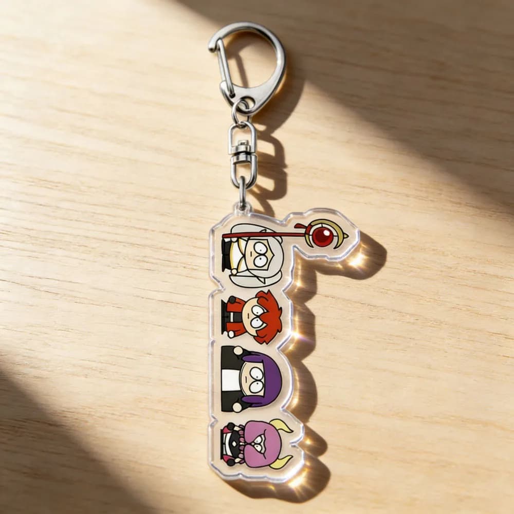 Porte-clés Frieren, accessoires pour sac, porte-clés de dessin animé, bijoux, cadeaux pour les fans