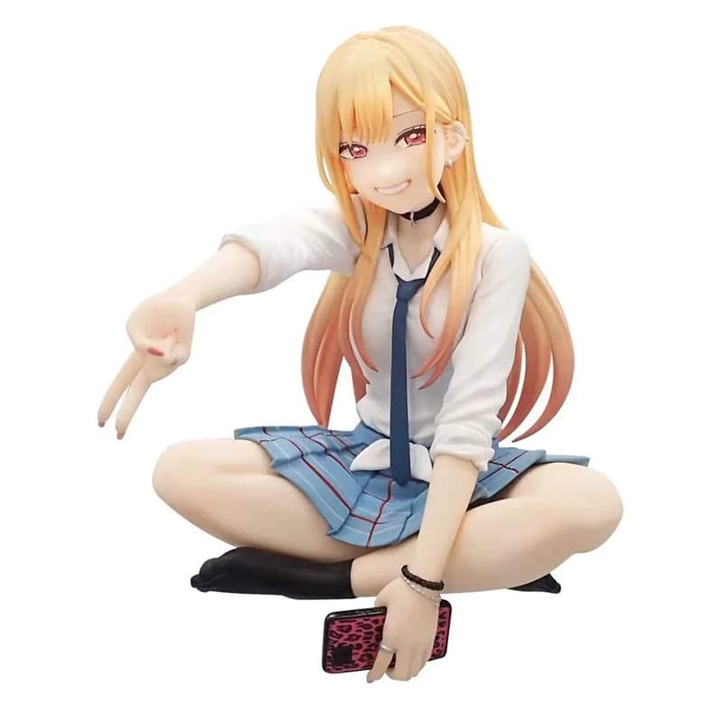 Figurine d'anime My Dress-Up Darling Kitagawa Marin en position assise, modèle de collection, décora