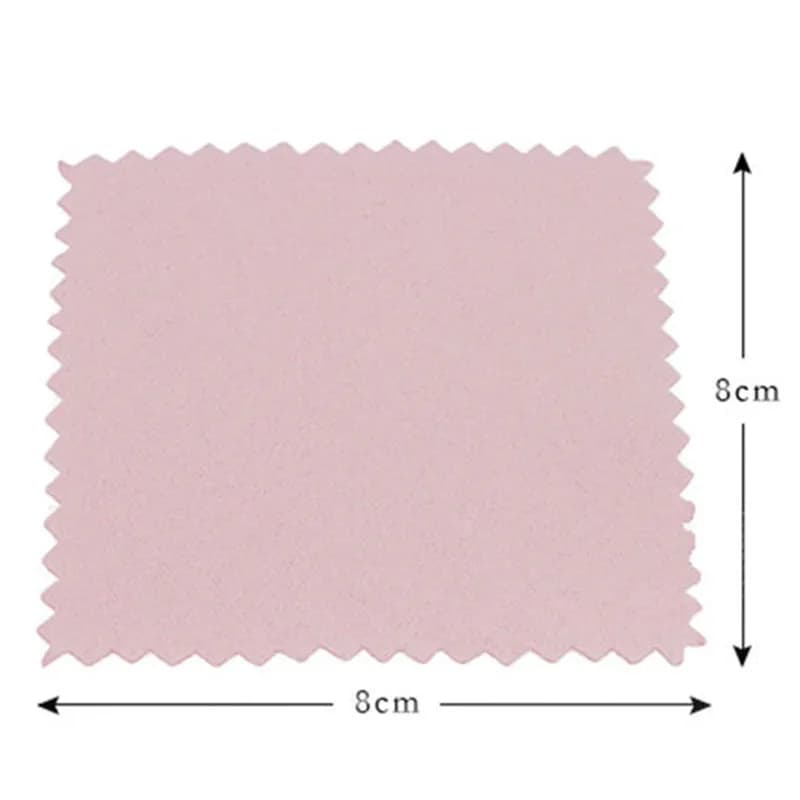 50 pièces de chiffon de nettoyage pour bijoux en argent, outil anti-décoloration