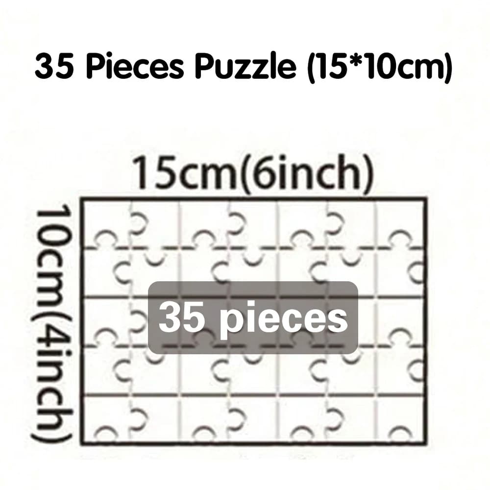 Puzzle personnalisé avec photo, 35/300/500/1000 pièces, puzzle personnalisé avec photos, cadeaux idé