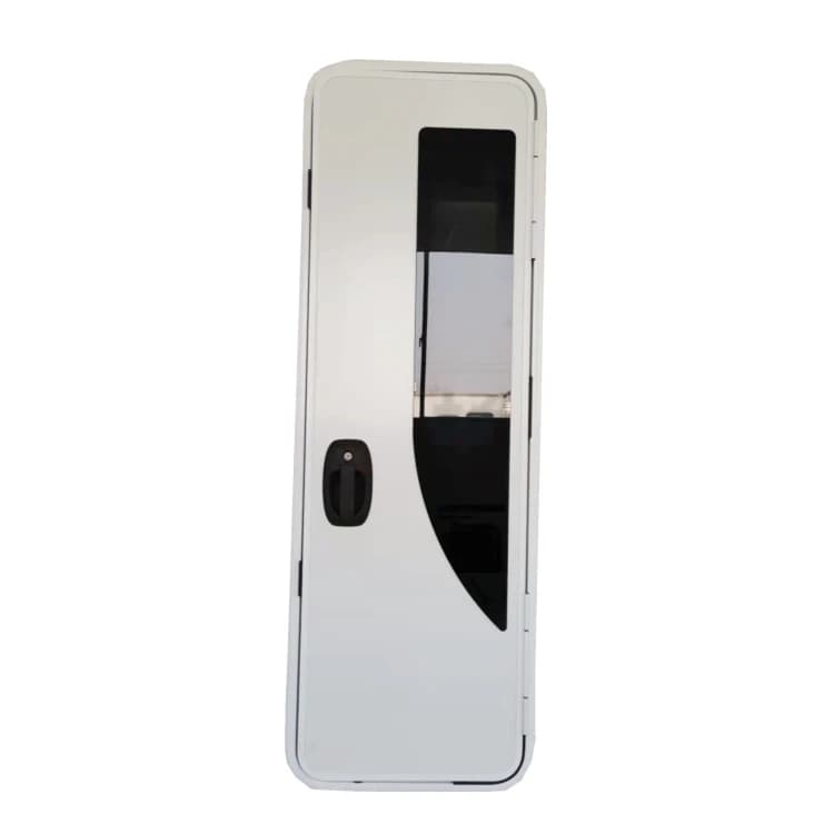 Porte de camping-car de style européen populaire en aluminium, 600*1810mm 620*1920mm, avec moustiqua