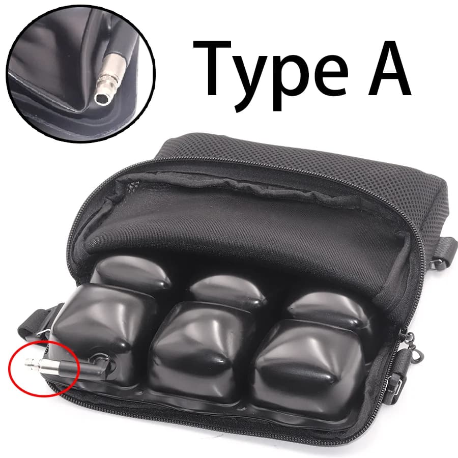 Juste de Protection Respirante pour Siège de Moto, Coussin Gonflable 3D, pour Hurbike