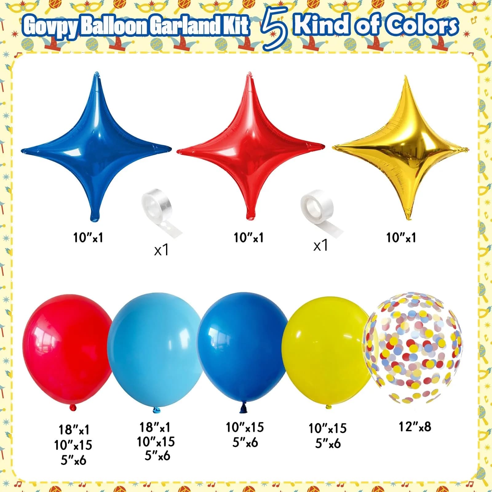 Guirlande de ballons arc-en-ciel coloré, Kit en arc, ballons multicolores en Latex, décoration de ma