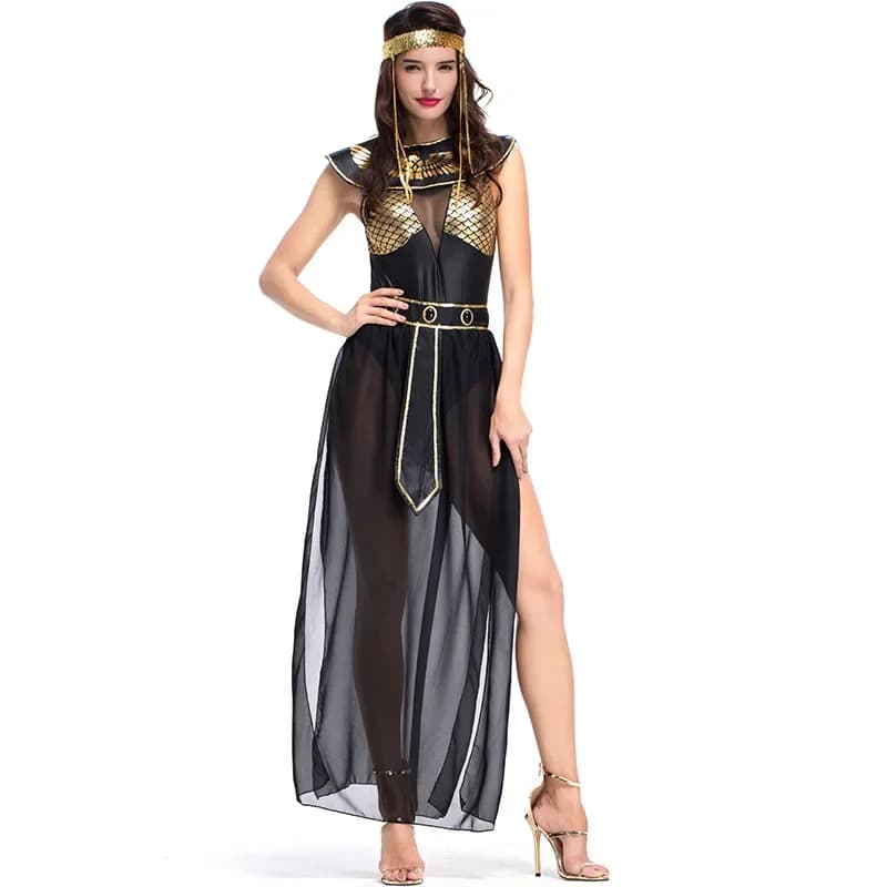 Costumes d'Aleopatra de la Prairie éma enne pour adultes, reine éma enne, cosplay d'Halloween, fête