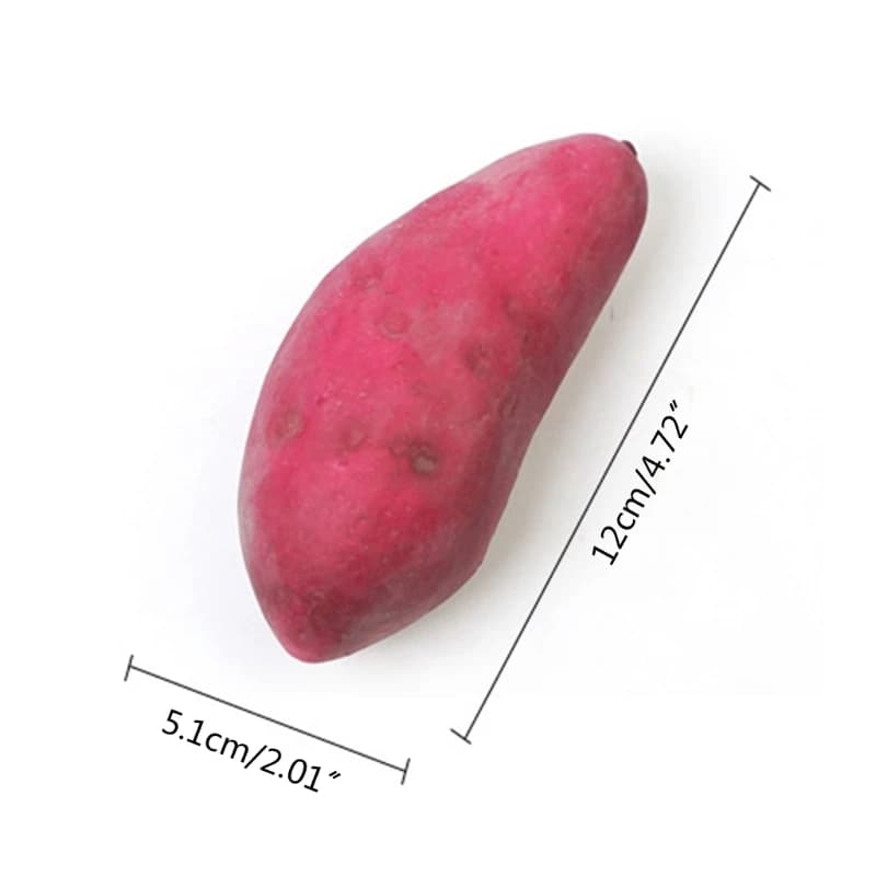 Ornement de fruits de simulation réaliste pour la fête, pastorale, concombre Él, aubergine, photogra