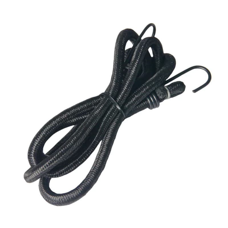 Sangle élastique solide de 1.5M, ceinture de Tension réglable, crochet de corde à linge de voiture,
