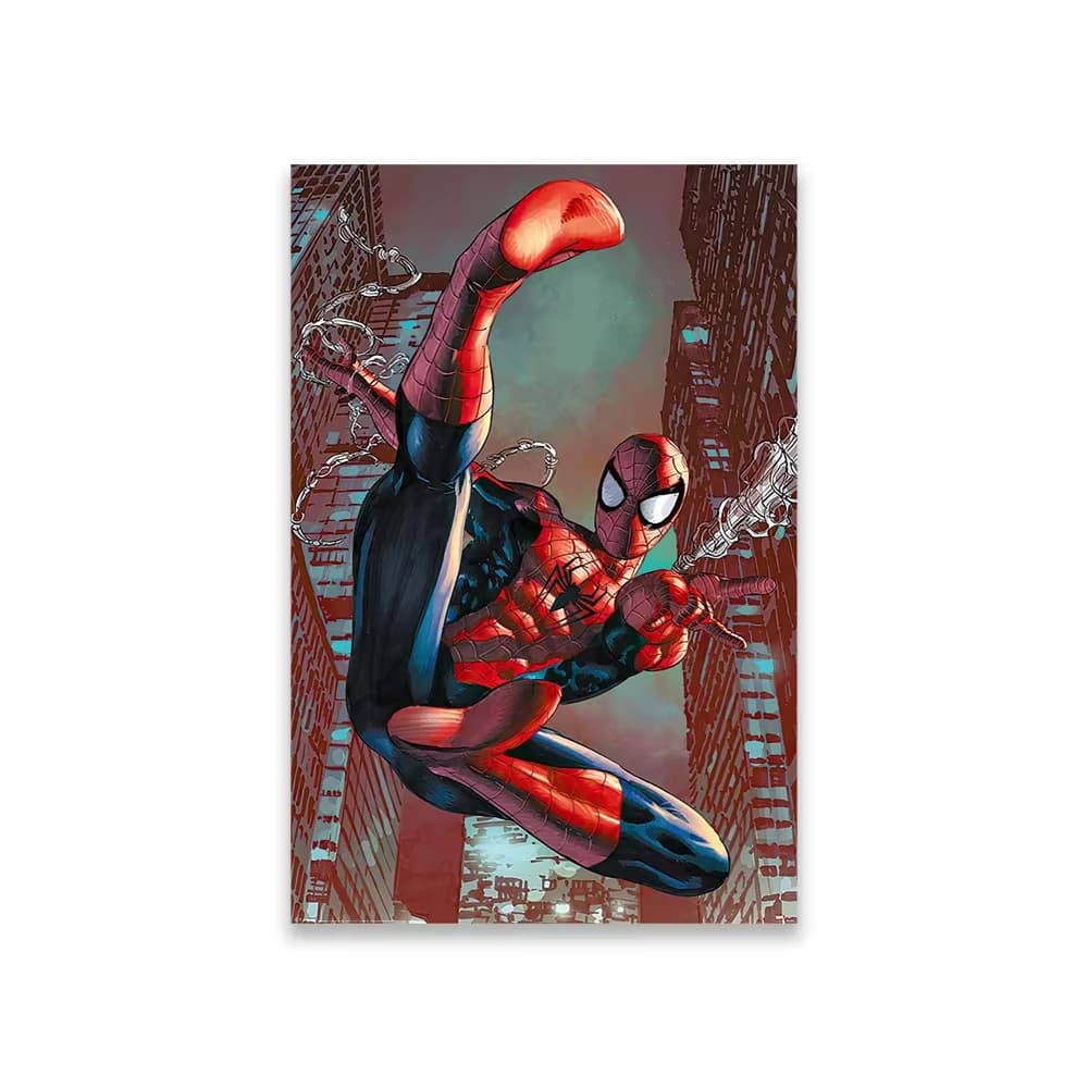 Affiche de bande dessinée Spider-Man, peinture diamant, dessin animé de super-héros, impression The