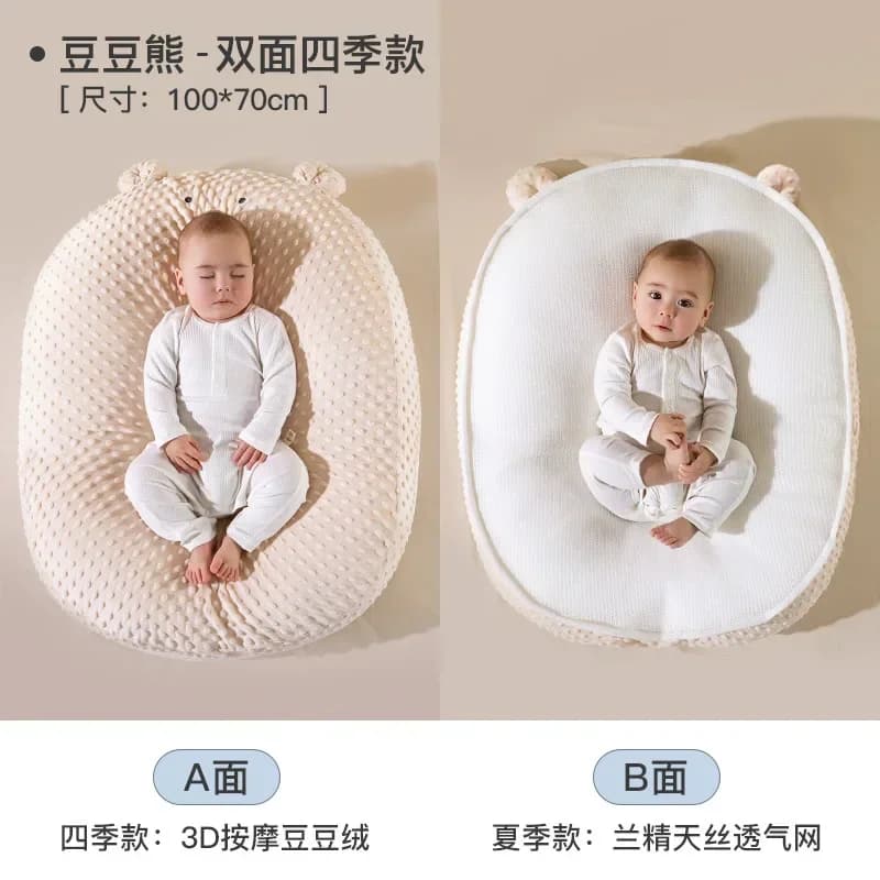 Oreiller de pente Anti-crachat pour bébé, coussin de pente couché pour bébé, outil d'alimentation po