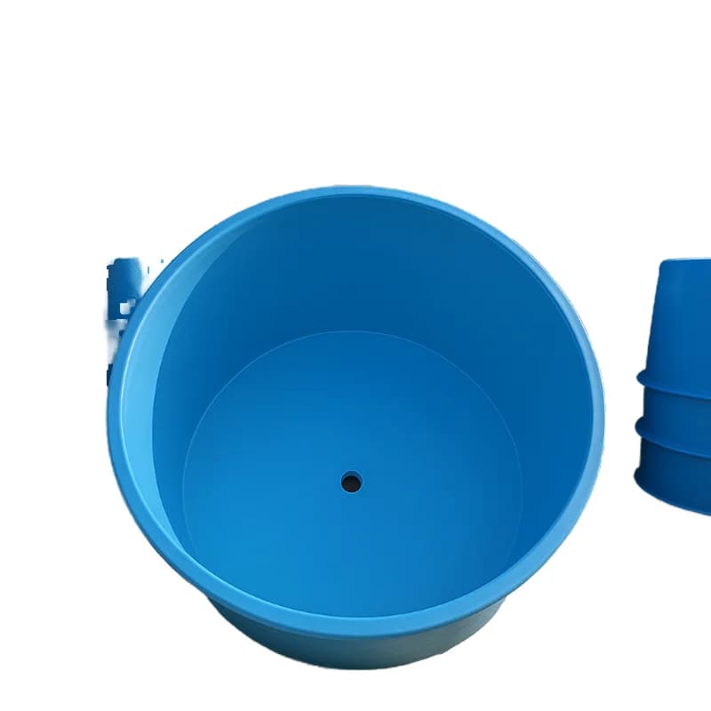 Aquarium de vidange de fond d'aquarium en fibre de verre pour piscines écologiques
