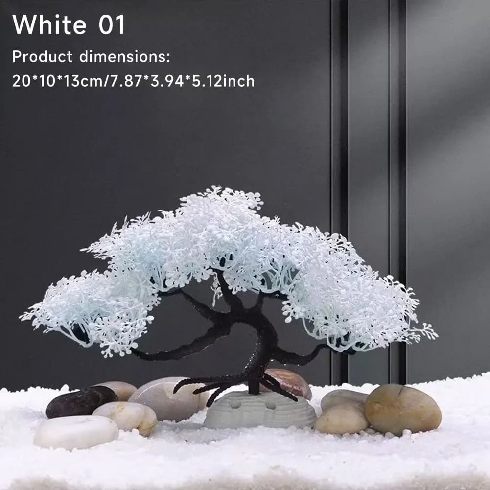 Décoration réaliste d'aquarium Sakura, belle décoration créative pour Aquarium, décor d'aquarium, dé