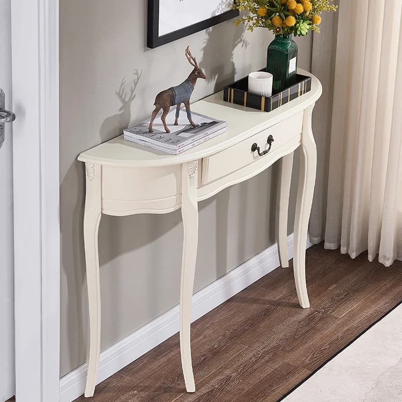 Table de Couloir de miles Moderne Simple et Élégante, Table d'Angle de Luxe Minimaliste, Table Nordi