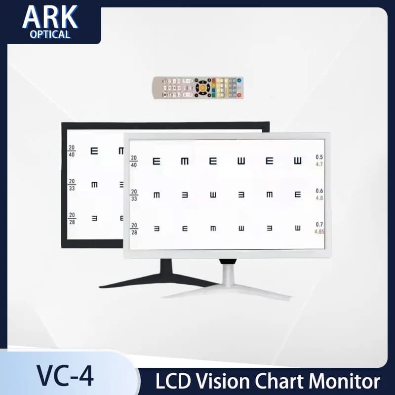 Compteur de vision numérique LCD 19,5 pouces, électronique, optique, avec plus de 44 cibles visuelle