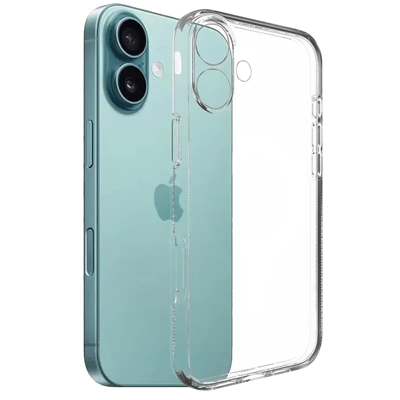 Coque de téléphone en Silicone transparent, étui arrière souple pour iPhone 17 16 Pro Max 17 Air 16E