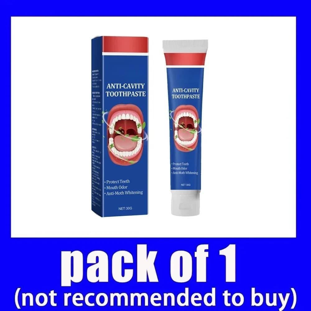 Dentifrice Réparateur : Élimine les Caries, la Plaque Dentaire et les Taches, Nettoie en Profondeur,