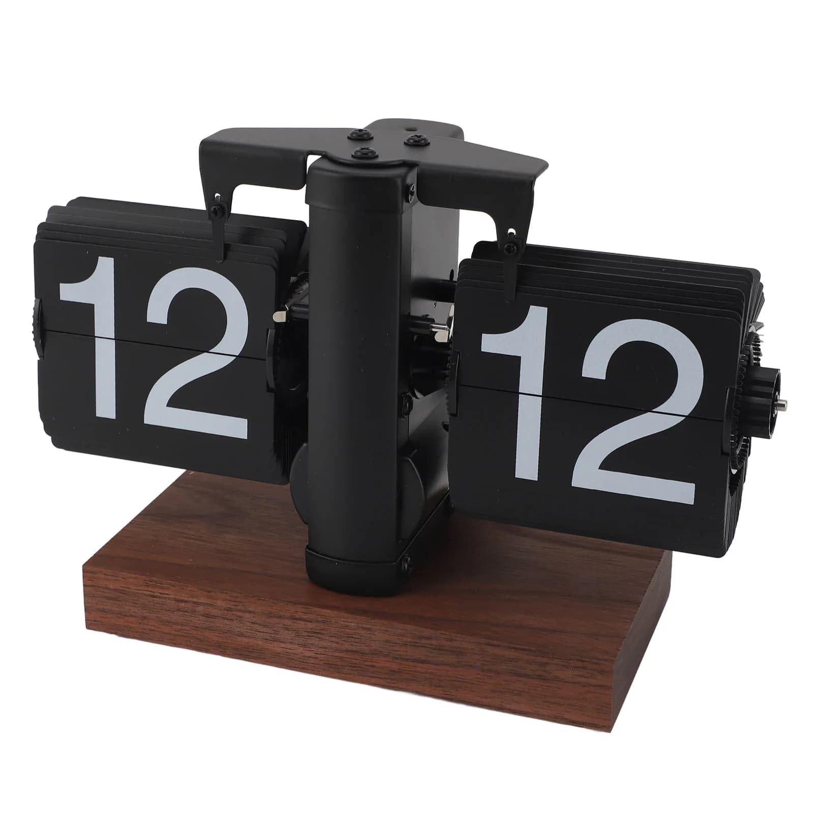 Horloge de bureau automatique pour salon, bouton lointain vintage, base coordonnante réglable, grand