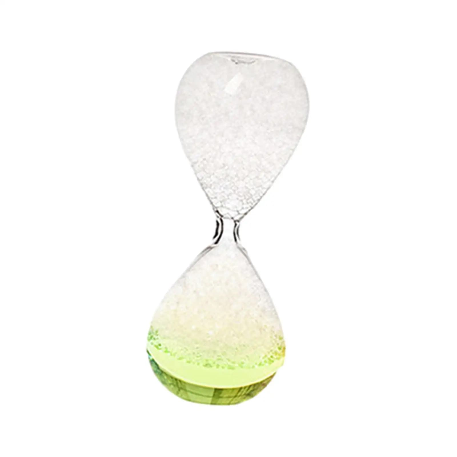 ReplBubble-Sablier de Construction en Verre Artisanal, Minuterie de Mouvement Liquide Décorative, Ca