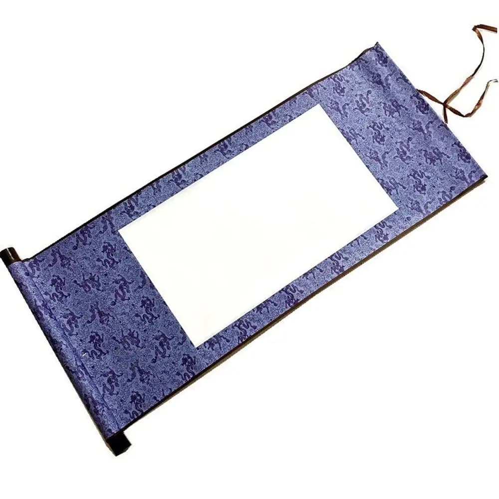 Rouleaux de toile de montage de calligraphie, fournitures d'art de décoration, artisanat de bricolag