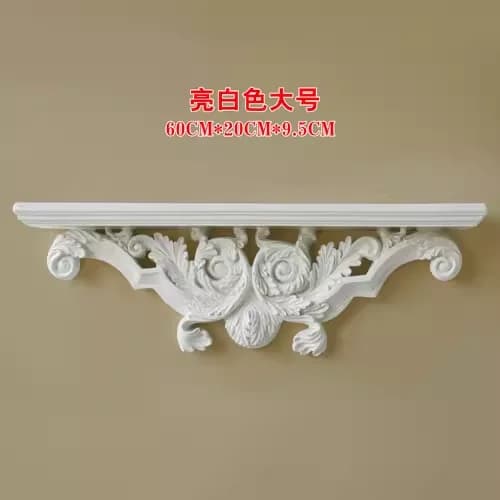 Déflecteur mural support décoratif étagère murale support de suspension style européen décoration su