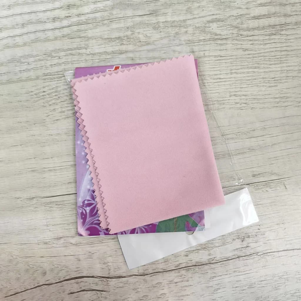 Chiffon de polissage pour bijoux 20*30cm, couleur argent, chiffons de nettoyage avec emballage indiv